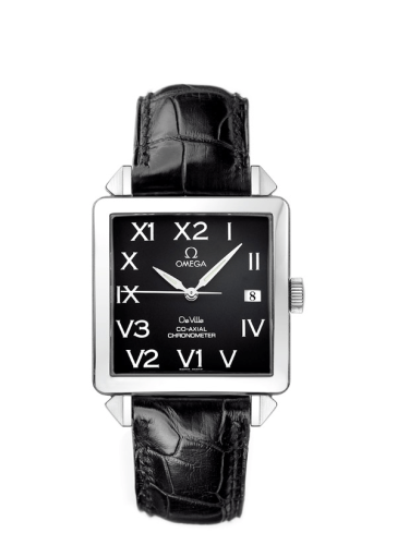 Omega De Ville Byzantium Co-Axial 33.4 Co-Axial Stainless Steel / Black