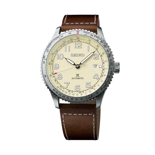 Seiko Prospex Sky SRPB59K1 Stainless Steel / Cream