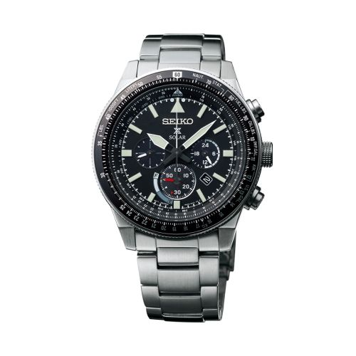 Seiko Prospex Sky SSC607P1 Stainless Steel / Black
