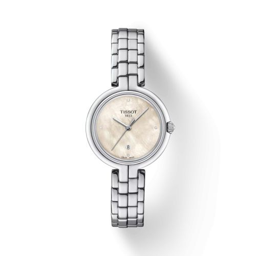 Tissot Flamingo Stainless Steel / MOP / Bracelet