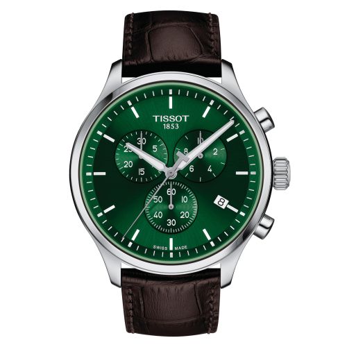 Tissot Chrono XL Classic Stainless Steel / Green