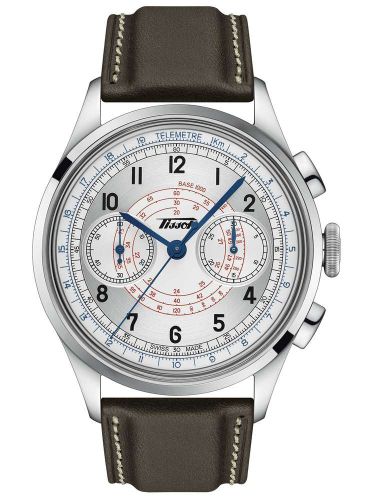Tissot Telemeter 1938 Chronograph Stainless Steel / Silver