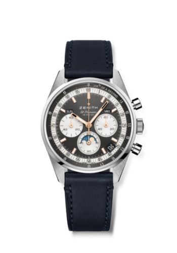 Zenith Chronomaster Original Triple Calendar Stainless Steel / Grey