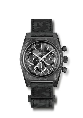 Zenith El Primero A3818 Revival The Cover Girl Forged Carbon
