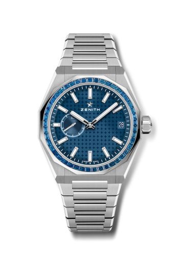 Zenith Defy Skyline Stainless Steel - Sapphire / Blue