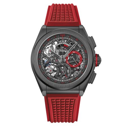 Zenith Defy El Primero 21 Black Ceramic / Skeleton / Cordura / Russia