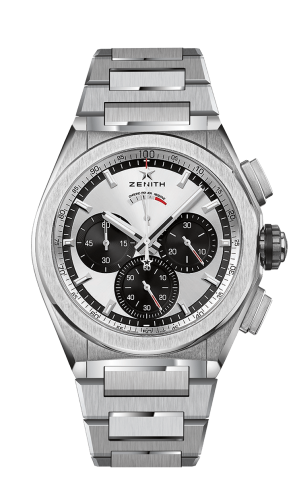 Zenith Defy El Primero 21 Titanium / Silver Panda / Bracelet