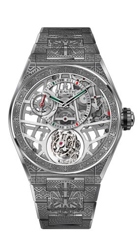 Zenith Defy Zero G Titanium / Skull Edition
