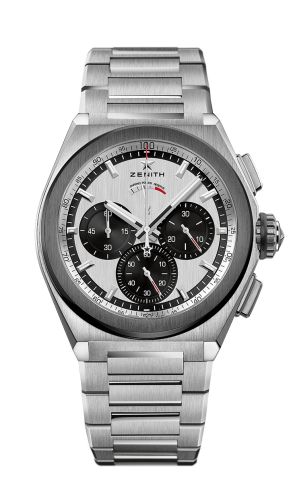 Zenith Defy El Primero 21 Titanium / Ceramic / Silver Panda / Bracelet
