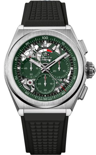 Zenith Defy El Primero 21 Dubai Mall / Rubber